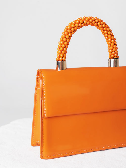 Orange Mini Handbag