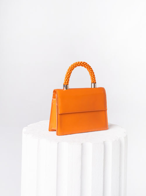 Orange Mini Handbag