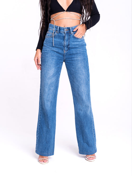 High Rise Boyfriend Jeans