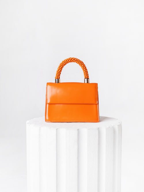 Orange Mini Handbag