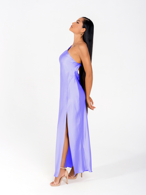 Satin Evening Dress