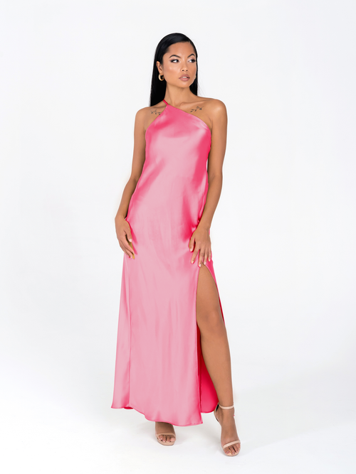 Satin Evening Dress