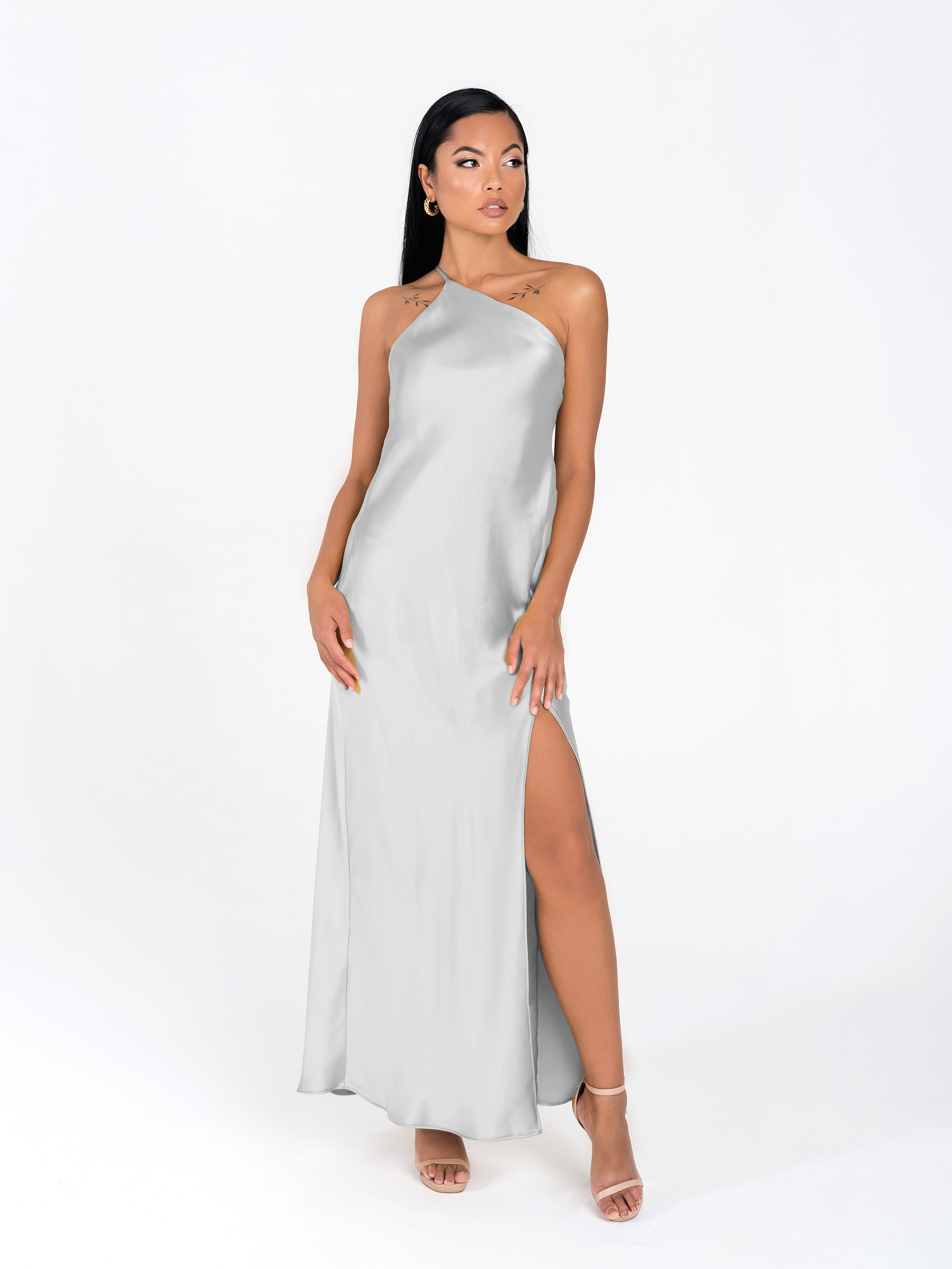 satin marble dress Marble